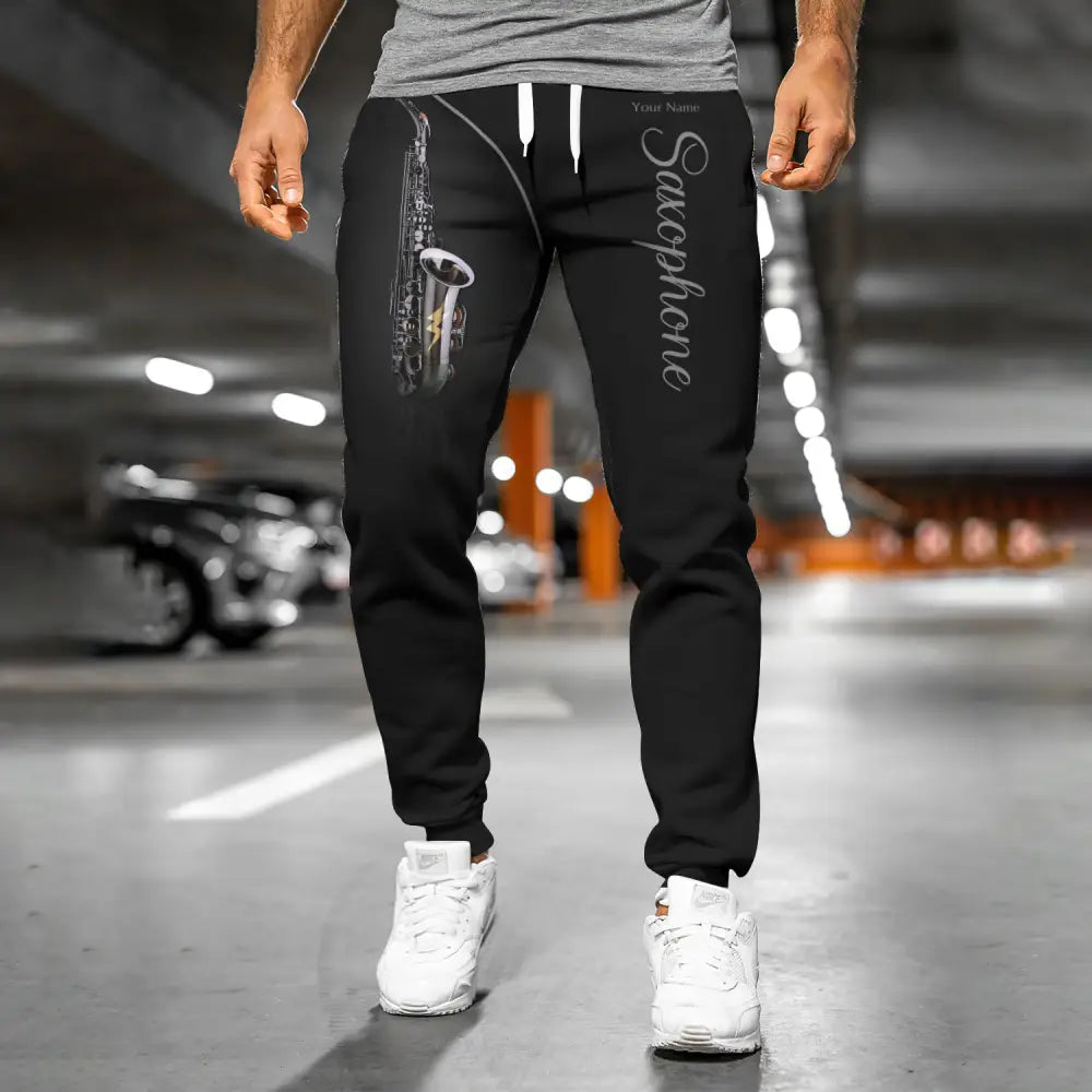 Unisex Clothing Saxophone Jogger Pants Saxophonist Gift