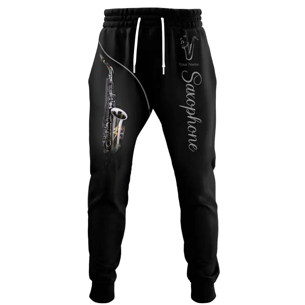 Unisex Clothing Saxophone Jogger Pants Saxophonist Gift S