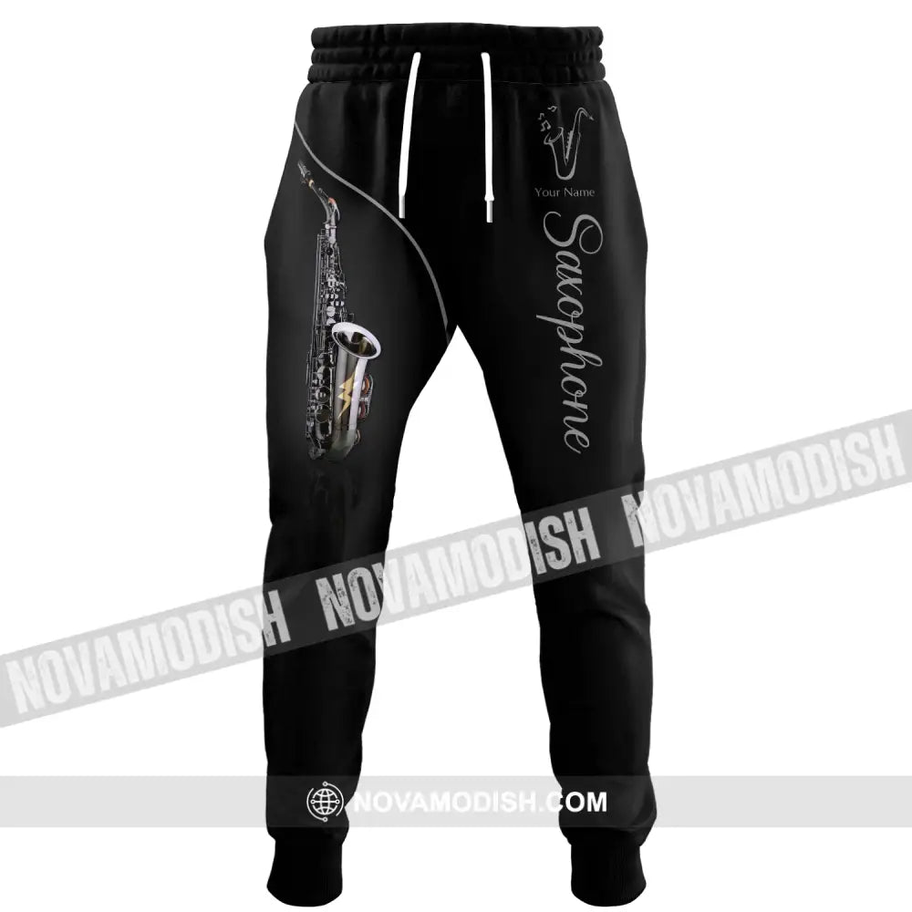 Unisex Clothing Saxophone Jogger Pants Saxophonist Gift S