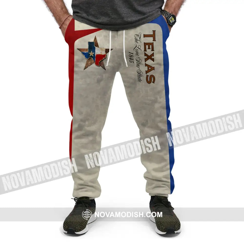 Unisex Clothing Texas Jogger Pants Cities Home Apparel