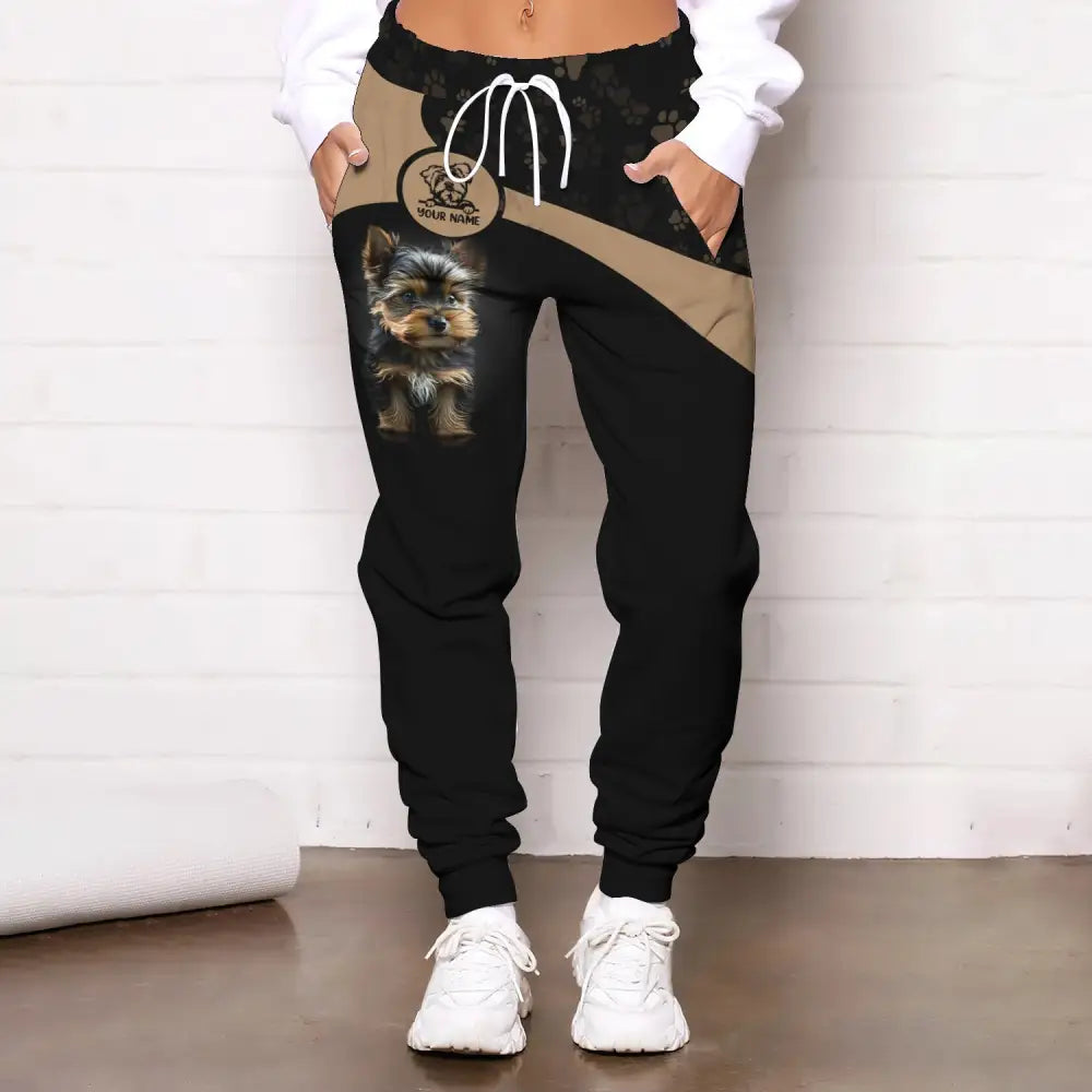 Unisex Clothing Yorkshire Terrier Jogger Pants For Dog Lovers