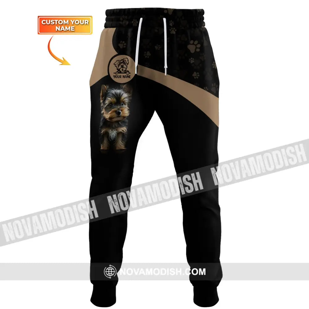 Unisex Clothing Yorkshire Terrier Jogger Pants For Dog Lovers