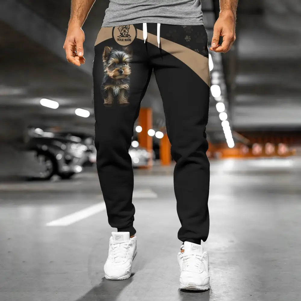 Unisex Clothing Yorkshire Terrier Jogger Pants For Dog Lovers