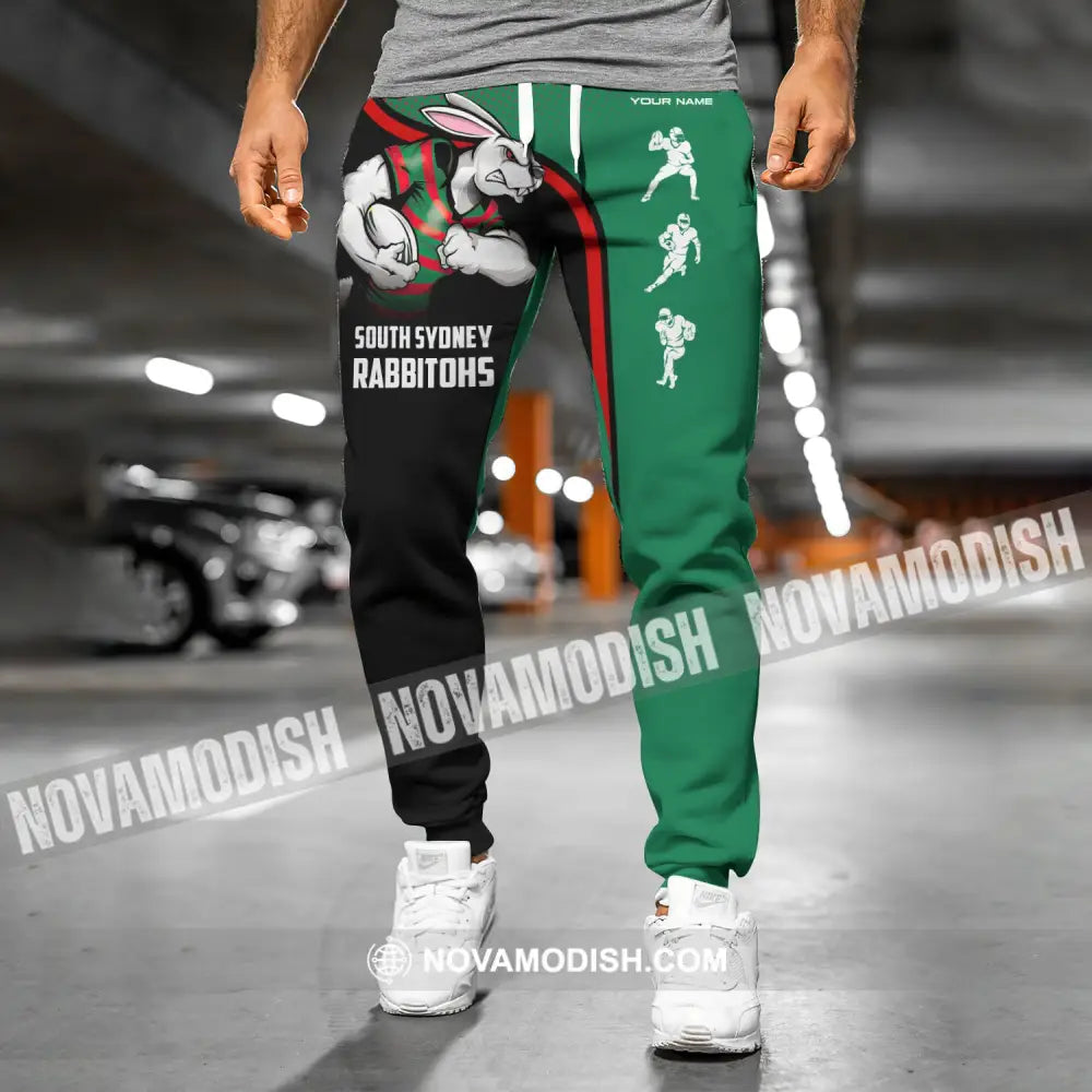 Unisex Jogger Pants South Sydney Rabbitohs Reggie The Rabbit Football Lover Gifts