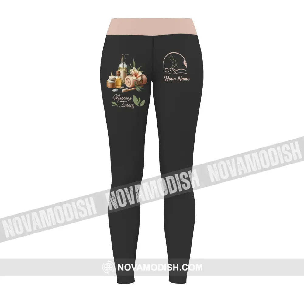 Unisex Pants - Custom Pants Massage Therapist Legging Pants
