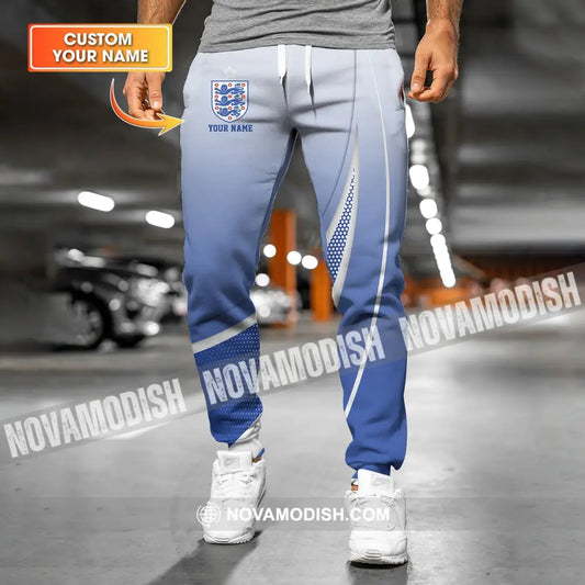 Unisex Pants - Custom Name And Number England Euro 2024 Pants S Pants