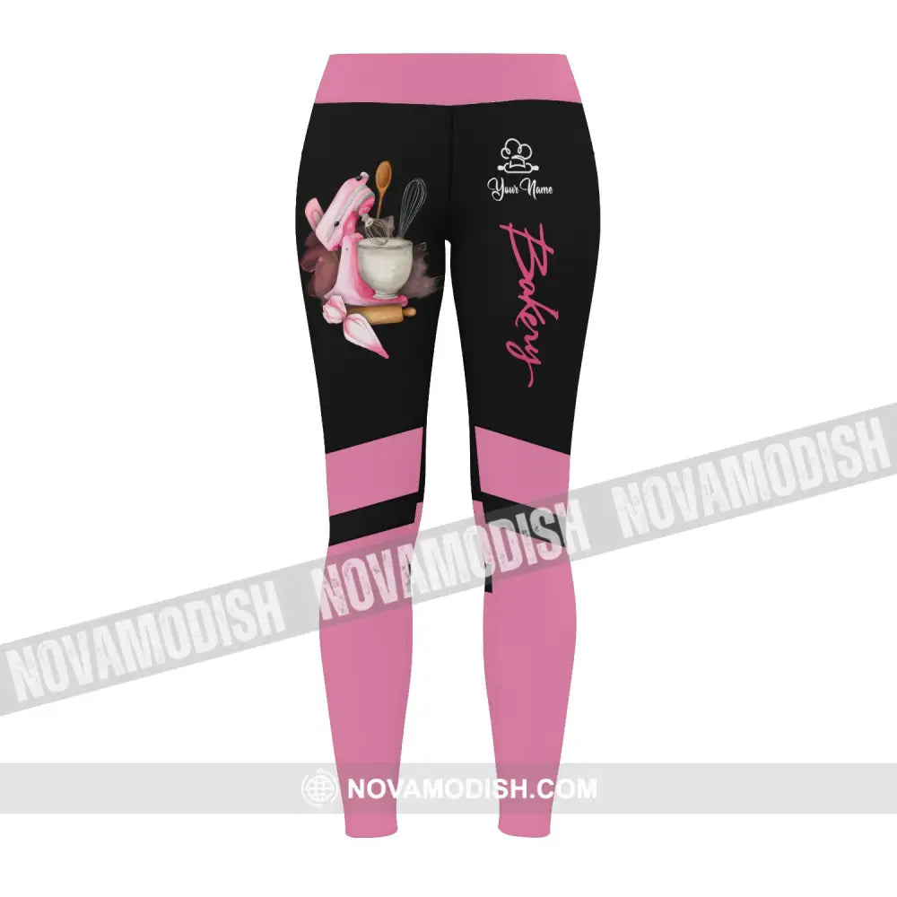 Unisex Pants - Custom Name Pants - Bakery Custom Name Legging Pants Pants