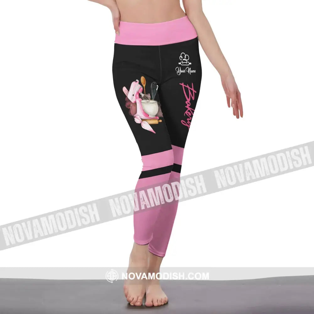 Unisex Pants - Custom Name Pants - Bakery Custom Name Legging Pants Pants