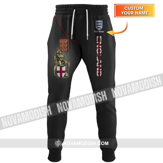 Unisex Pants - Custom Name Pants - England Custom Pants S Pants