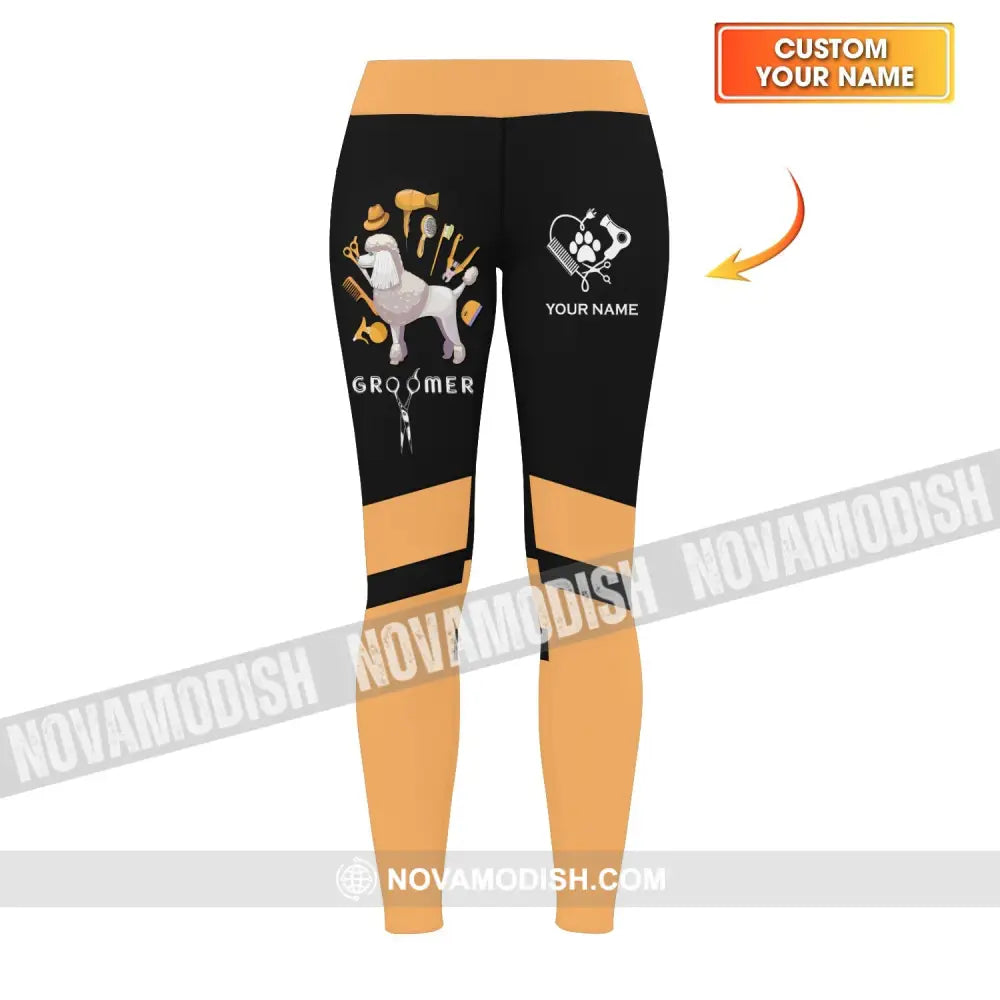 Unisex Pants Custom Name Pants - Gift For Groomer Custom Groomer Name Pants S Pants