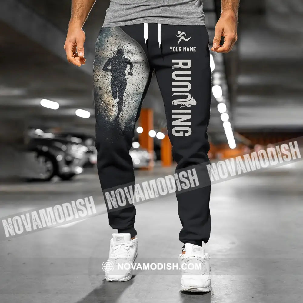 Unisex Pants - Custom Text Pants Marathon Running Lover Sport Pants Pants