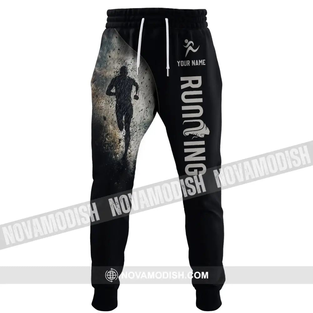 Unisex Pants - Custom Text Pants Marathon Running Lover Sport Pants Pants