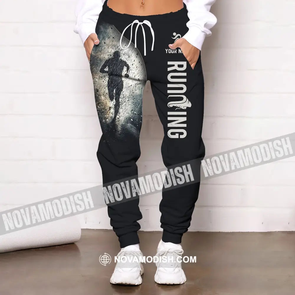 Unisex Pants - Custom Text Pants Marathon Running Lover Sport Pants Pants
