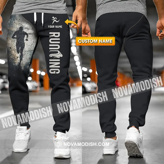 Unisex Pants - Custom Text Pants Marathon Running Lover Sport Pants S Pants