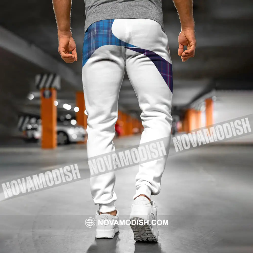 Unisex Pants - Custom Text Pants Scotland Highland Cow With Bagpipes Pants Pants