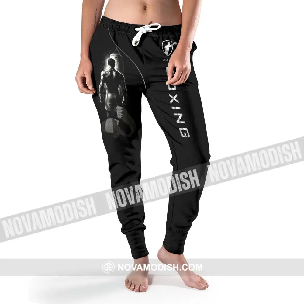 Unisex Pants - Custom Text Pants Strong Men Boxing Lover Sport Pants Pants