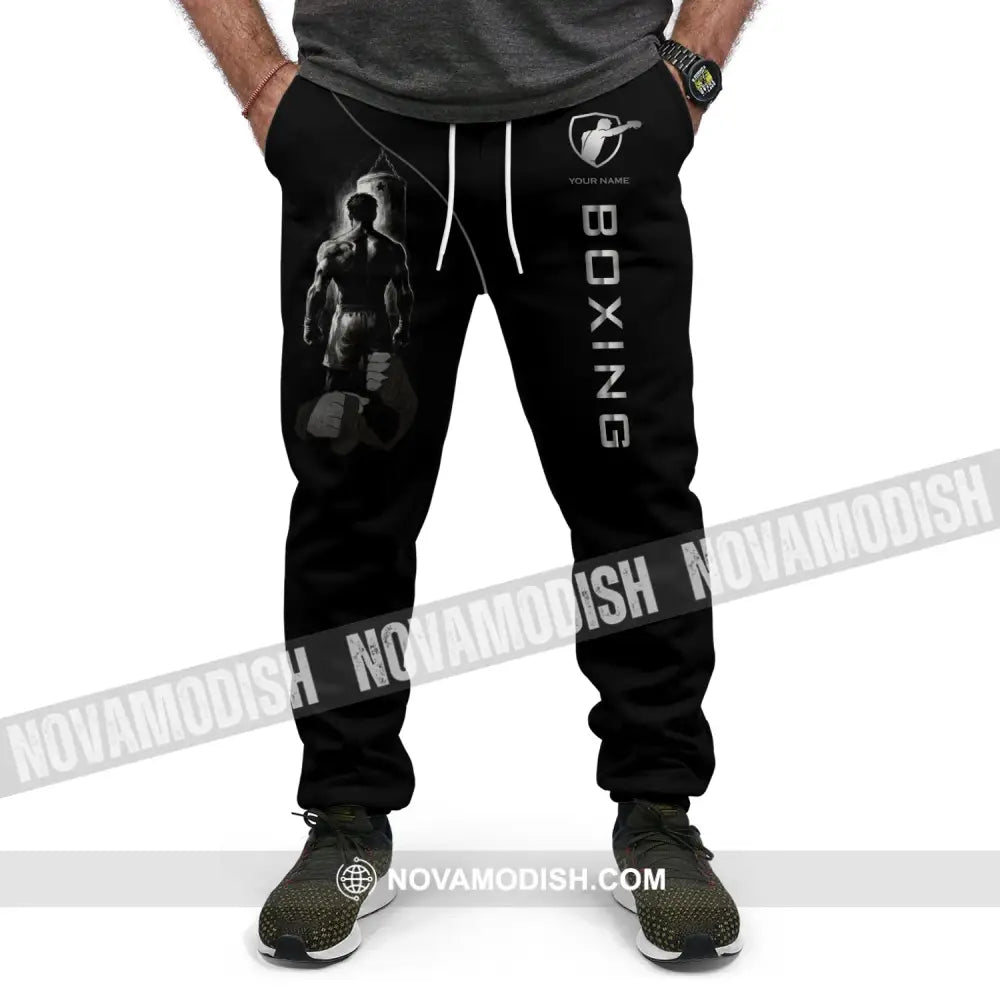 Unisex Pants - Custom Text Pants Strong Men Boxing Lover Sport Pants Pants