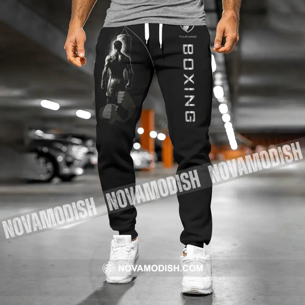 Unisex Pants - Custom Text Pants Strong Men Boxing Lover Sport Pants Pants