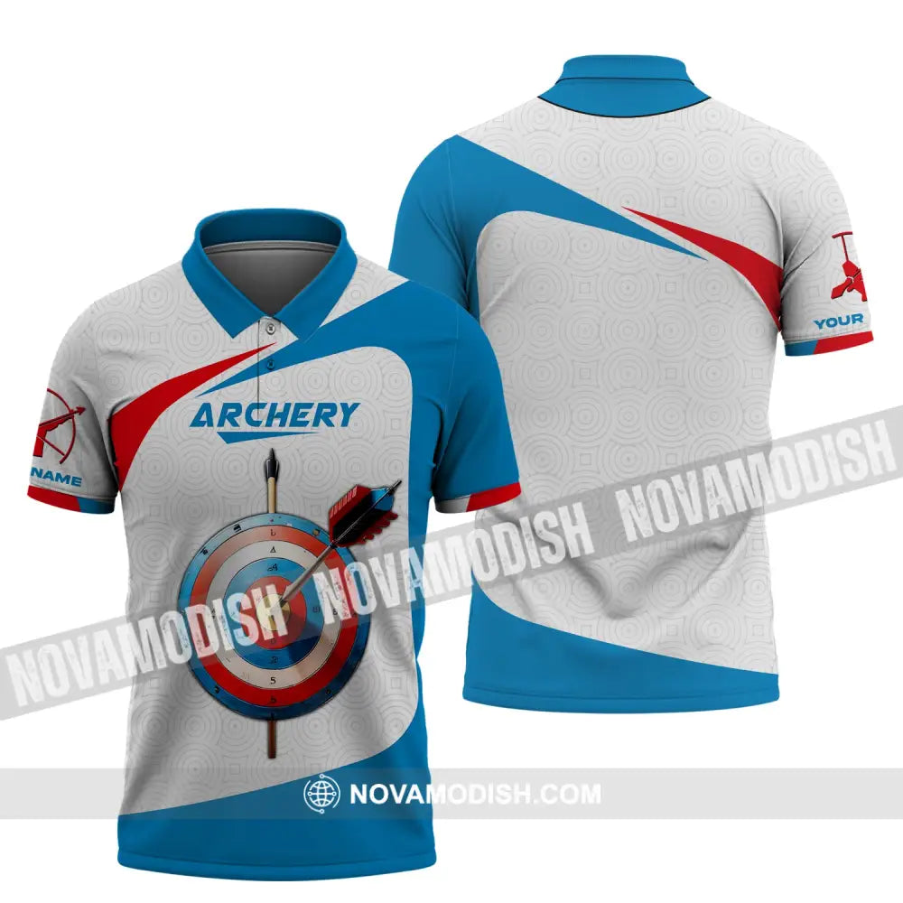 Unisex Shirt Archery Polo T-Shirt Gifts For For Lovers / S