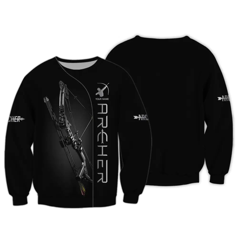 Unisex Shirt Archery T-Shirt Polo Gifts For Lovers Long Sleeve / S