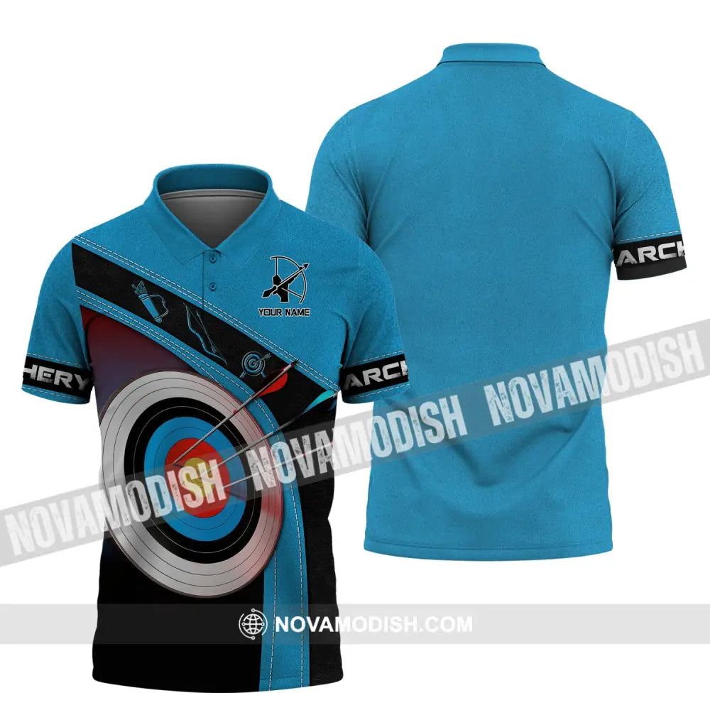 Unisex Shirt Archery T-Shirt Polo Gifts For For Lovers / S