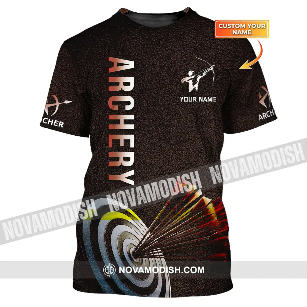 Unisex Shirt Archery T-Shirt Polo Gifts For Lovers / S