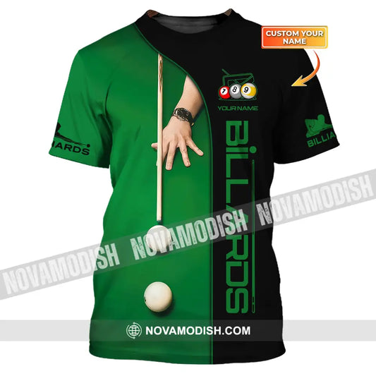 Unisex Shirt Billiards Polo T-Shirt For Lovers / S