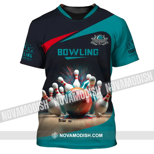 Unisex Shirt Bowling T-Shirt Custom Name For Lovers / S