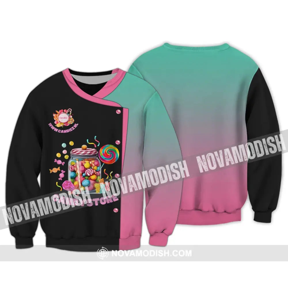 Unisex Shirt - Candy Store Shirt - Gift For Candy Lover Long Sleeve / S T-shirt