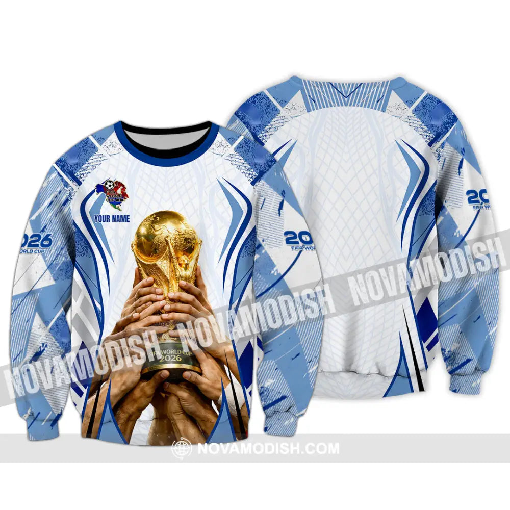 Unisex Shirt - Custom 2026 World Cup 3D Shirt Long Sleeve / S T-shirt