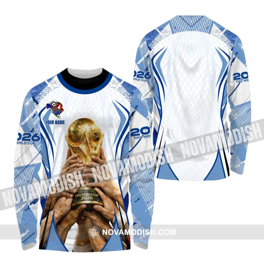Unisex Shirt - Custom 2026 World Cup 3D Shirt Long Sleeve Shirt / S T-shirt