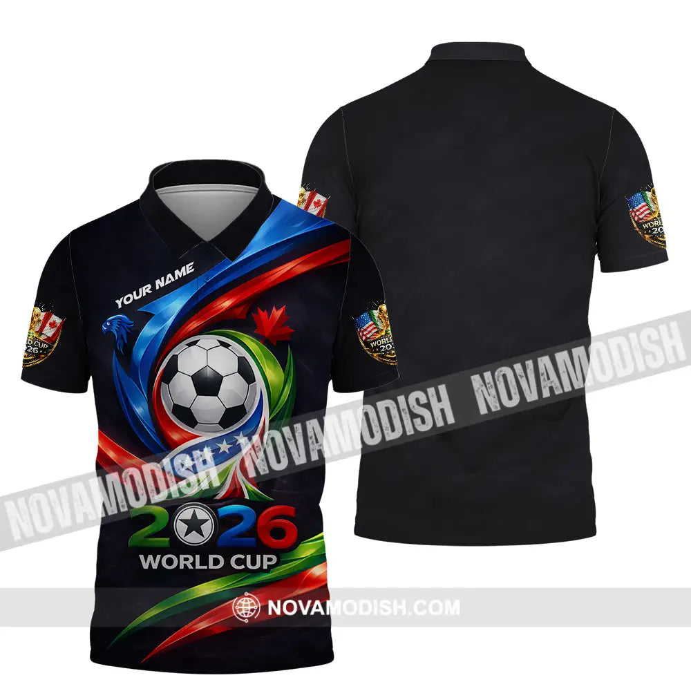 Unisex Shirt - Custom 2026 World Cup 3D Shirt Polo Shirt / S T-shirt