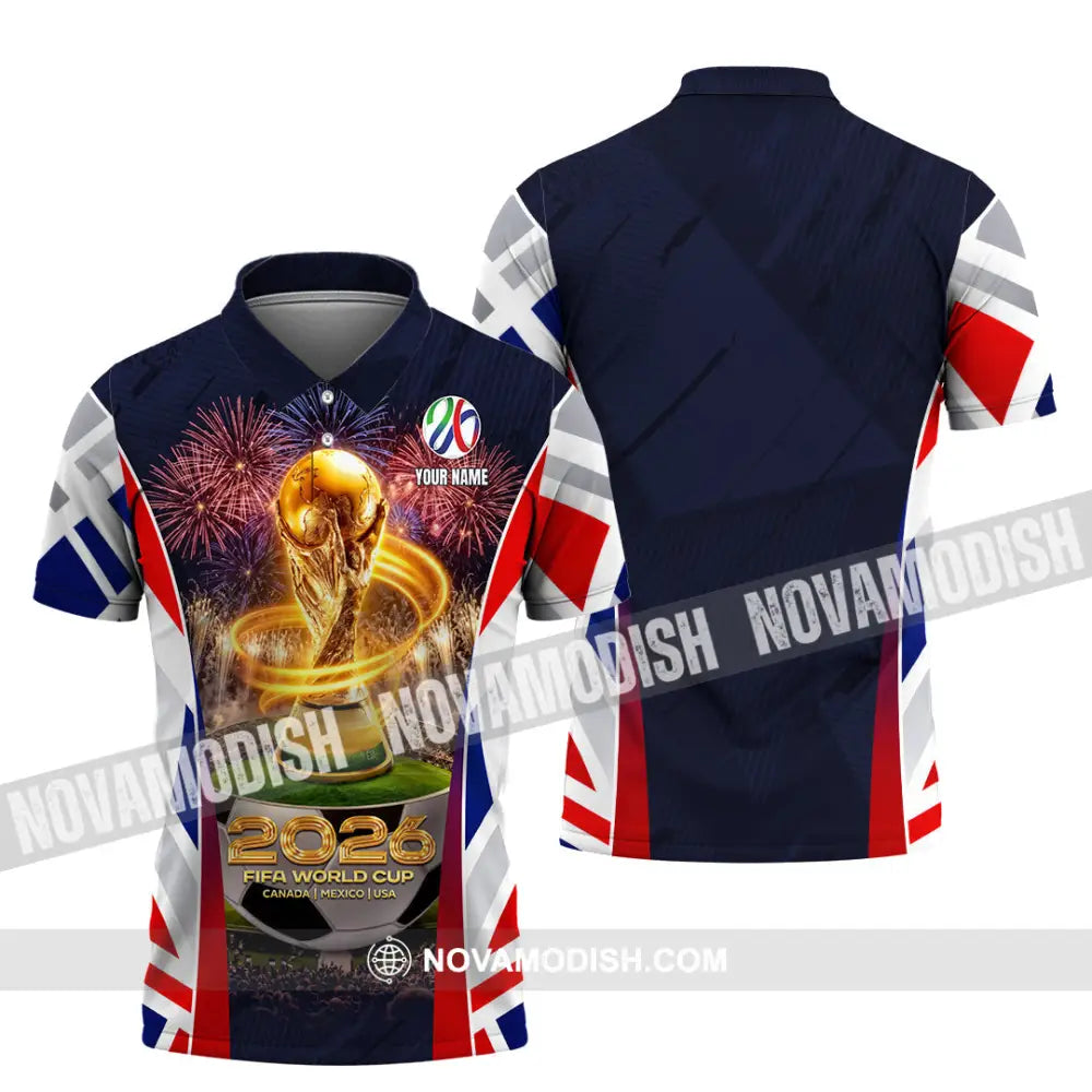 Unisex Shirt - Custom 2026 World Cup 3D Shirt Polo Shirt / S T-shirt