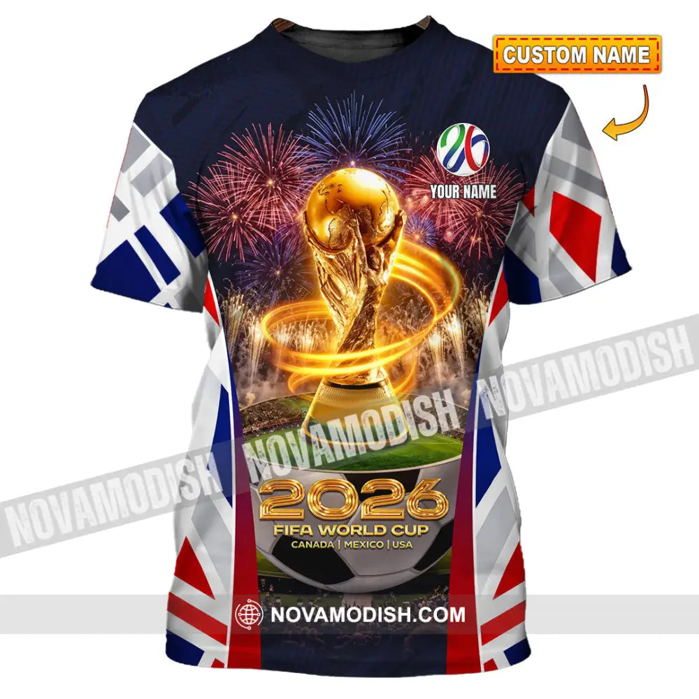 Unisex Shirt - Custom 2026 World Cup 3D Shirt T-shirt