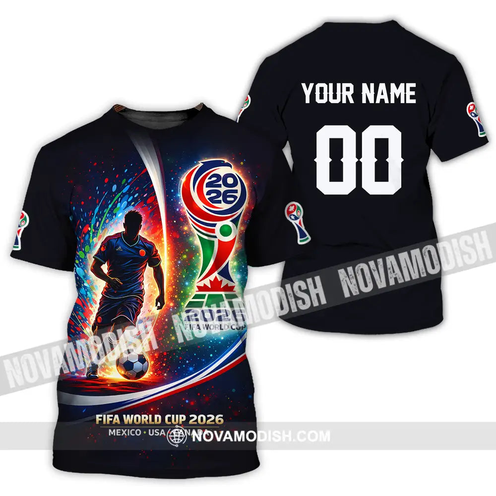Unisex Shirt - Custom 2026 World Cup 3D Shirt T-Shirt / S T-shirt