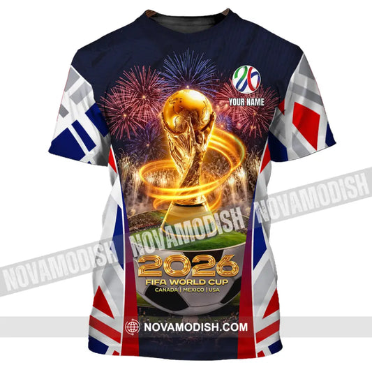 Unisex Shirt - Custom 2026 World Cup 3D Shirt T-Shirt / S T-shirt