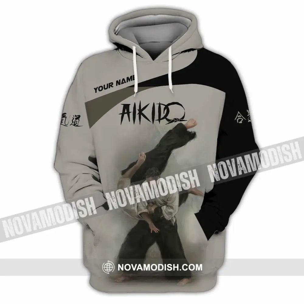 Unisex Shirt - Custom Aikido 3D Shirt Hoodie / S T-shirt