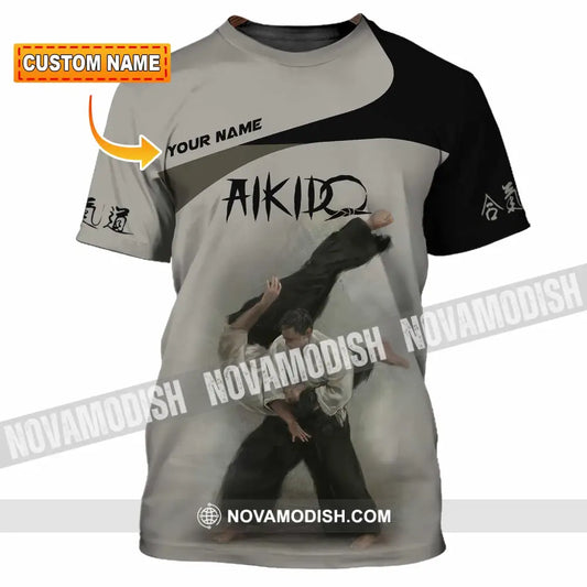 Unisex Shirt - Custom Aikido 3D Shirt T-shirt