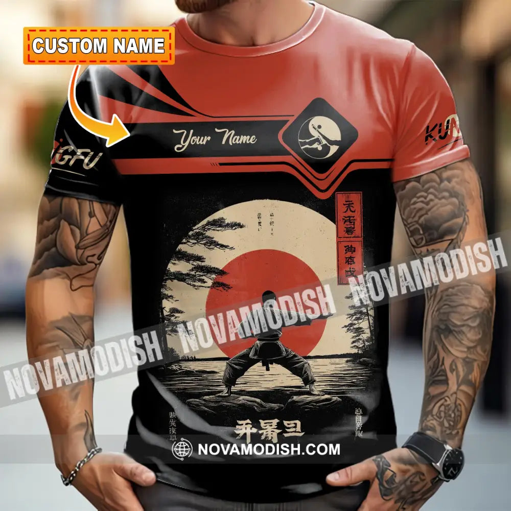 Unisex Shirt - Custom Aikido 3D Shirt T-shirt