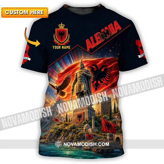 Unisex Shirt - Custom Albania Shirt - T-shirt