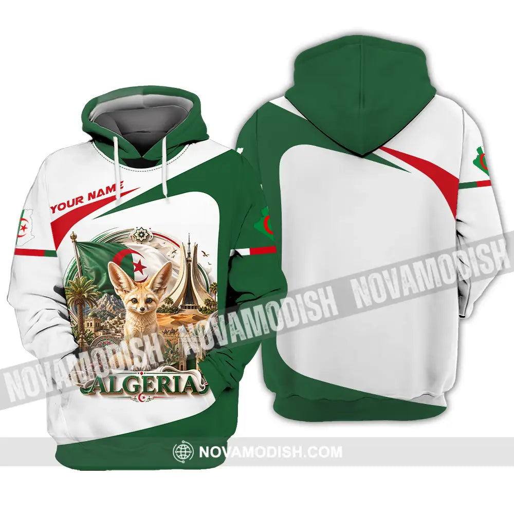 Unisex Shirt - Custom Algeria Shirt - Hoodie / S - T-shirt