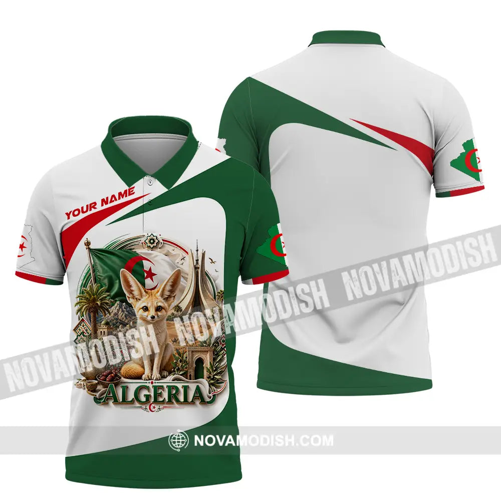Unisex Shirt - Custom Algeria Shirt - Polo Shirt / S - T-shirt