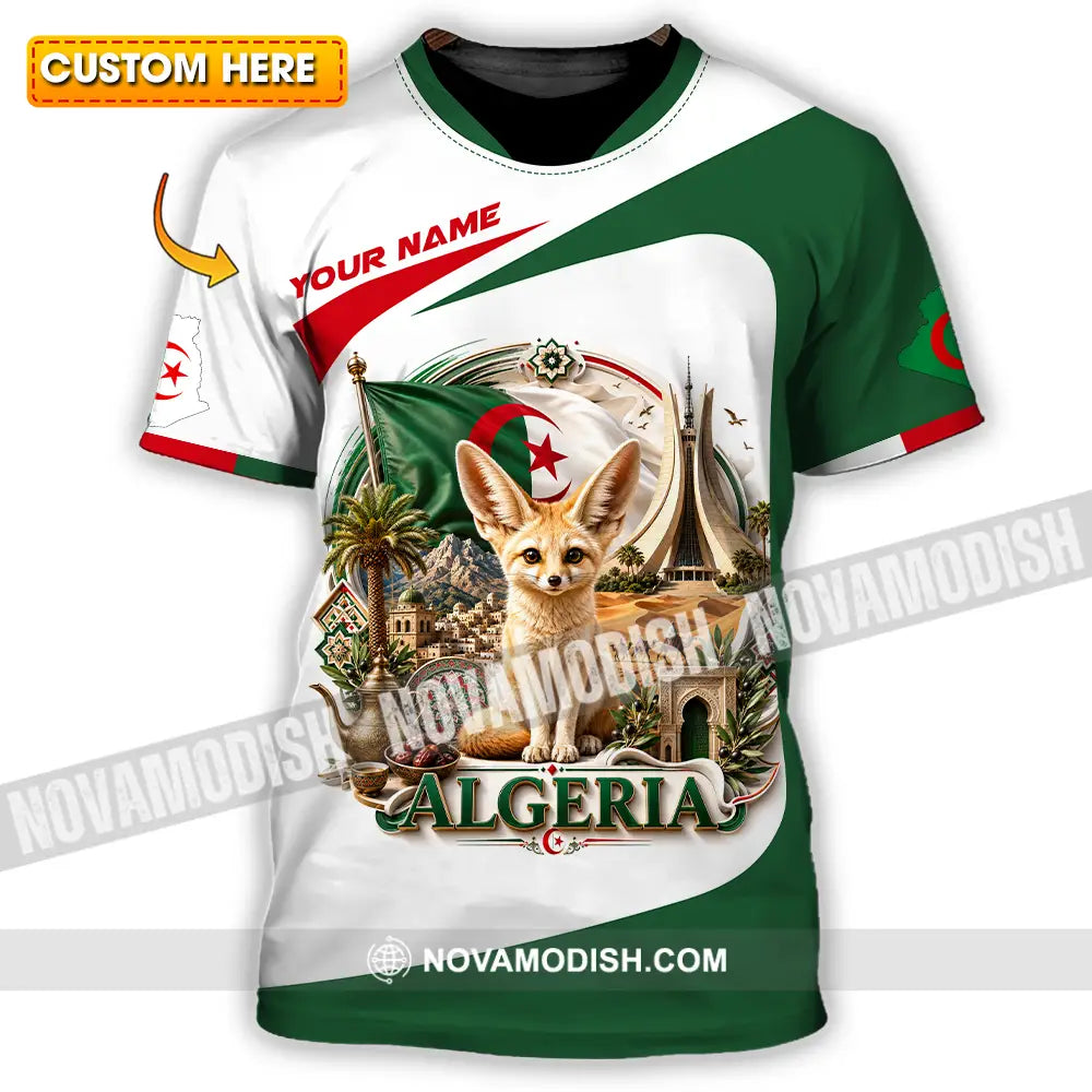 Unisex Shirt - Custom Algeria Shirt - T-shirt