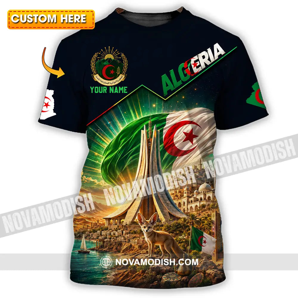 Unisex Shirt - Custom Algeria Shirt - T-shirt