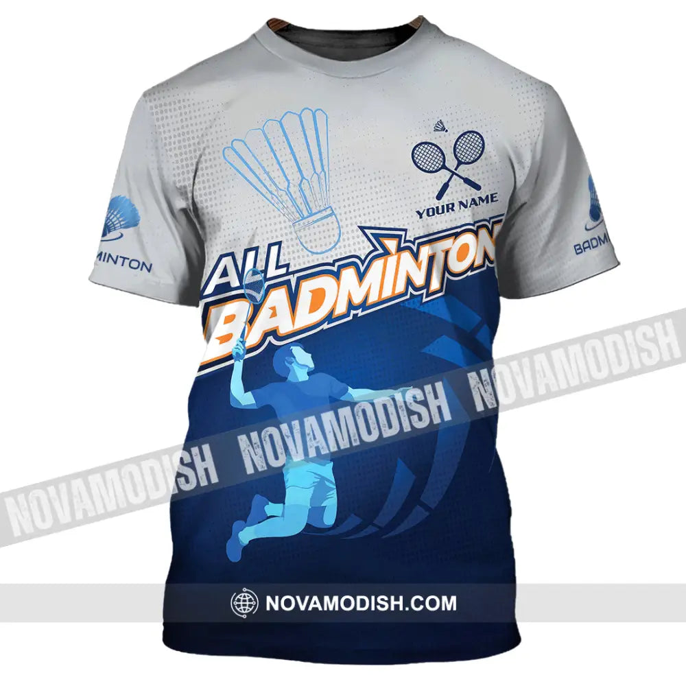 Unisex Shirt - Custom All Badminton 3D Shirt T-Shirt / S T-shirt