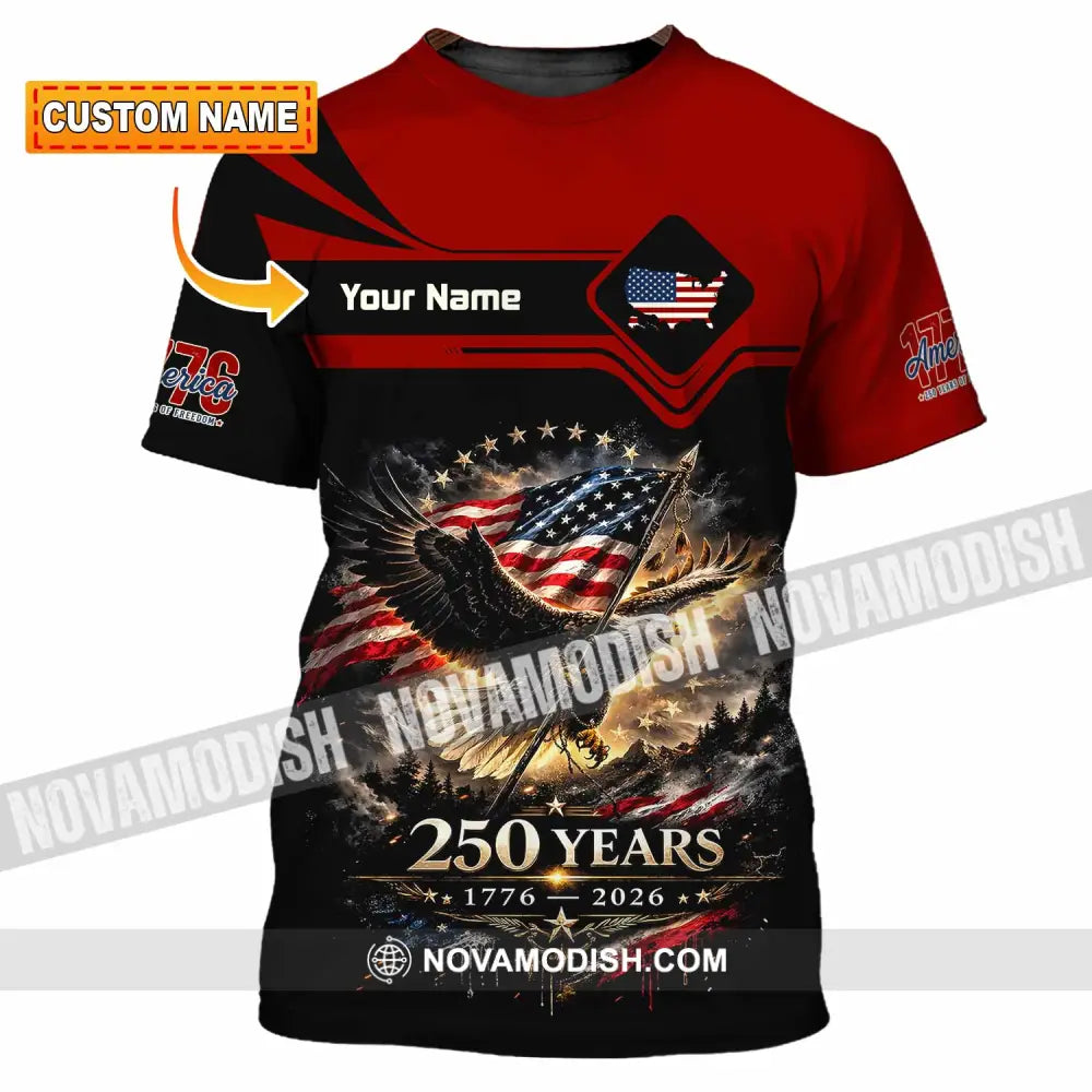 Unisex Shirt - Custom America 250 Years Shirt - T-shirt