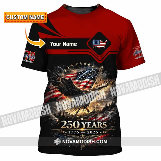 Unisex Shirt - Custom America 250 Years Shirt - T-shirt