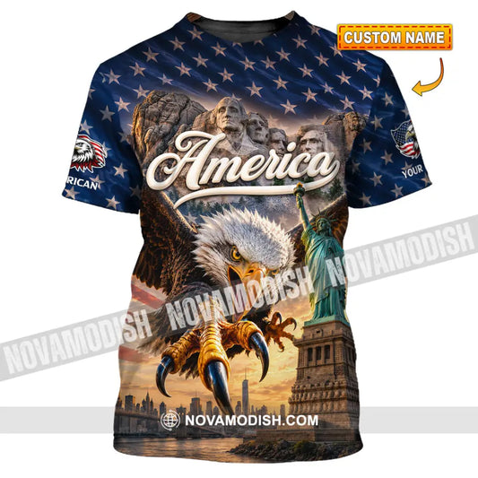 Unisex Shirt - Custom America Shirt - T-shirt