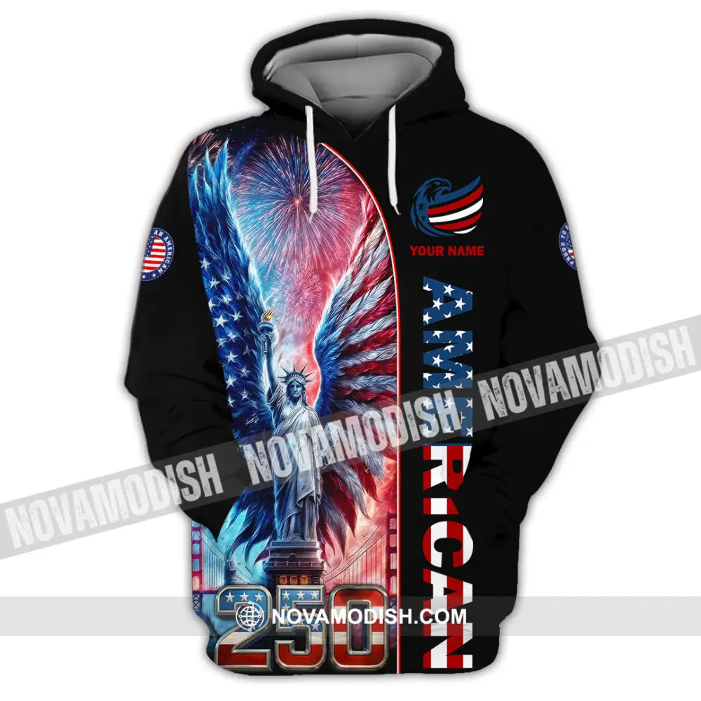 Unisex Shirt - Custom American 250 3D Shirt Hoodie / S T-shirt