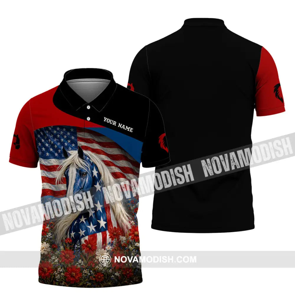 Unisex Shirt - Custom American Shirt - Polo Shirt / S - T-shirt